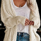 💖New Arrival-50% Off💖Open Front Long Sleeve Knitted Cardigans Sweater