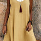 ⏰Last Day Sale 50% Off💃Women's Casual Loose Sleeveless Fake Two Piece Tank Dress