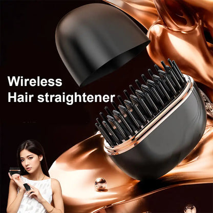 ⏰Last Day-60% Off🏆Mini Cordless Hair Straightener Comb
