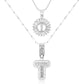🎁Best Seller-50% OFF💖2 Pack - Initial Letter Pendant Necklaces