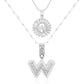 🎁Best Seller-50% OFF💖2 Pack - Initial Letter Pendant Necklaces