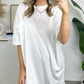 🍧Summer Hot Sale 50% OFF🔥Women's Raw Edge Boxy Tee