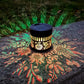 🔥Hot Sale-50% Off🌞💡Solar Mandala Wall Light Outdoor Garden Fence Projector Lamp Patio Ambient Decor✨