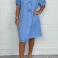 💃2025 New Plus Size Button-up Tunic Dress