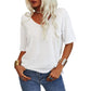 🏆Last Day 50% Off✨Women's Solid Color V-Neck T-shirt