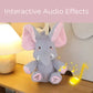 🌈Last Day 50% OFF🐘👧Cute Hide and Seek Elephant Plush Doll with Music