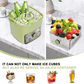 🎁2026 New Arrivals 50% OFF💥Essential for summer🥤🧊 Ice Cube Maker with Storage – 48 cubes at once, leak‑proof lid. Stackable, saves space. Includes ice scoop & tong.
