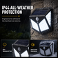 🏡✨LIMITED TIME SALE 60% OFF! ⏰Motion Sensor Solar Lights – Bright Outdoor Lighting