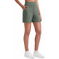 🌞50% OFF🏃‍♀️Women’s High-Waist Athletic Shorts – Running & Yoga Summer Shorts with Pockets