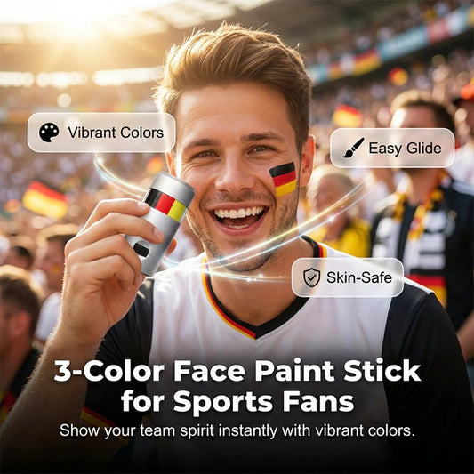 🎖️Big Sale-50% OFF🎉National Flag Face Paint Stick for Sports Fans! ⚽