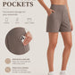 🌞50% OFF🏃‍♀️Women’s High-Waist Athletic Shorts – Running & Yoga Summer Shorts with Pockets