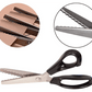 🥳2026 HOT SALE💞50K+ SOLD!✨ Serrated Sewing Scissors – Sharp, No Fray