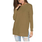 🔥Best Seller-50% OFF🎀Round Neck Casual Solid Color Top