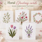 🌲🪡Christmas Hand Embroidery Card DIY Kit | Stitch Your Way Into the Christmas Spirit ✨🎁