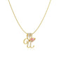 💖Last Day 50% OFF✨Gold 3-Layering Initial A-Z Letter Pendant Necklaces