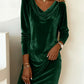 🎅 Christmas Promotion  50% OFF 🎁Loose Velvet Dress for Women
