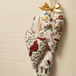 🎅🎁Best Christmas Gift💖DIY Heart Shaped Hand Embroidered Christmas Ornament/Ornament Kit