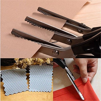 🥳2026 HOT SALE💞50K+ SOLD!✨ Serrated Sewing Scissors – Sharp, No Fray