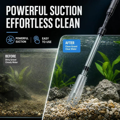 ⏳LAST DAY SALE ONLY￡10.99!🔥✨Electric Aquarium Gravel Cleaner