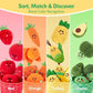 👶Baby Sensory Toys – 16 PCS  First Fruit & Vegetable Set🍓