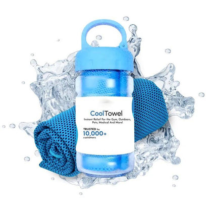 ⏰Last Day Buy 1 Get 1 Free🌊Cold Sweat Towel You Can Use Anywhere, Anytime! Reusable Soft Absorbent Cooling Portable 2