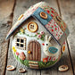 🏡Early Easter Sale-60% Off🥚Patchwork Felt Egg House DIY Kit