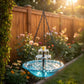 💐SPRING DAY SALE⚡50K+ SOLD!💦🐦Solar Cascade Hanging Bird Bath Fountain
