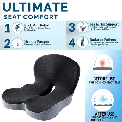 🏆Best Seller-50% OFF⚡Non-Slip Memory Foam Seat