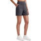 🌞50% OFF🏃‍♀️Women’s High-Waist Athletic Shorts – Running & Yoga Summer Shorts with Pockets