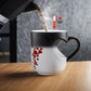 🎁Gift Idea-50% Off💝Heart-shaped Color-changing Ceramic Mug