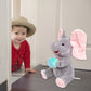 🌈Last Day 50% OFF🐘👧Cute Hide and Seek Elephant Plush Doll with Music