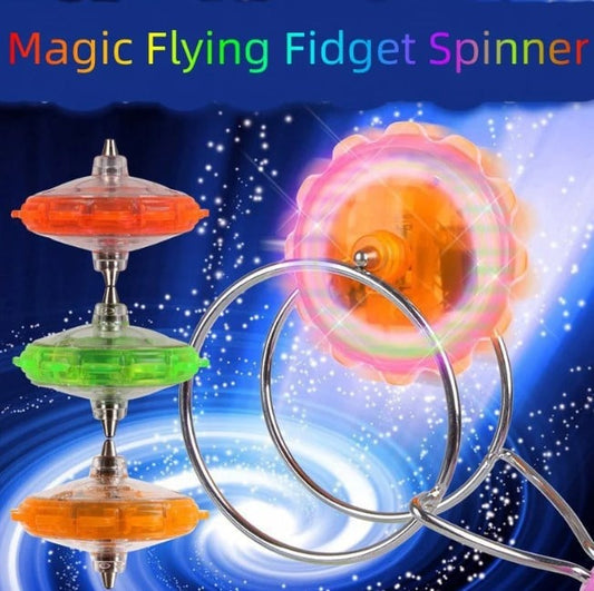 🔥🔥 Creative LED Light Luminous Fidget Spinner Magnetic Gyro