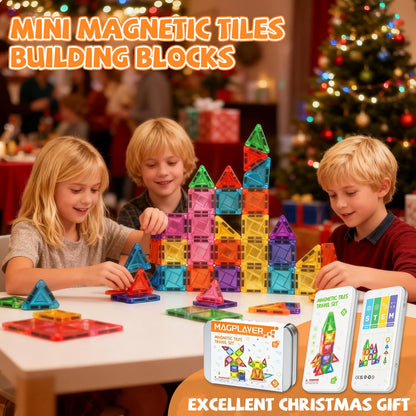 🎁Last Day Special 50% OFF🧩🧠Mini Magnetic Tiles Building Blocks