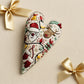 🎅🎁Best Christmas Gift💖DIY Heart Shaped Hand Embroidered Christmas Ornament/Ornament Kit