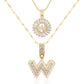 🎁Best Seller-50% OFF💖2 Pack - Initial Letter Pendant Necklaces