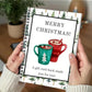 🎁70% OFF🎅Christmas Gift Card Booklet👍DIY Spiral-Bound Christmas Gift Card Holder Book-C