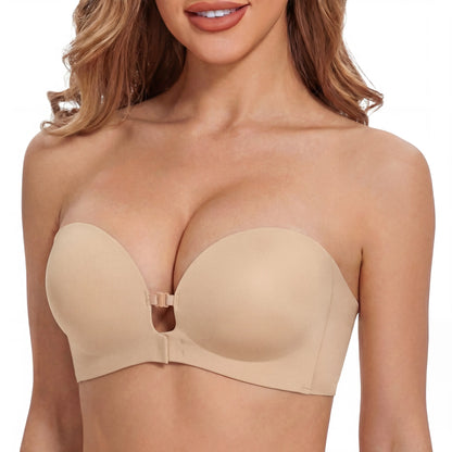 🥰HOT SALE 50% OFF💜Seamless Front Closure Bra With Adjustable Straps