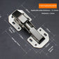 🔥New Year Hot Sale 49% Off🔥Easy installation of bridge-shaped door hinges  -Cabinet hinges