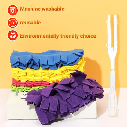 🫧360° Electrostatic Duster Refills with Duster handles — The Sustainable Choice for a Dust-Free Home