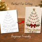 🌲🪡Christmas Hand Embroidery Card DIY Kit | Stitch Your Way Into the Christmas Spirit ✨🎁