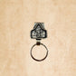 🎉Handmade Cow Tag Belt  Key Holder with Custom Initial