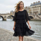 💕This Summer Special Offer-50% Off💃Women's Elegant Layered Ruffle Sleeve Dress