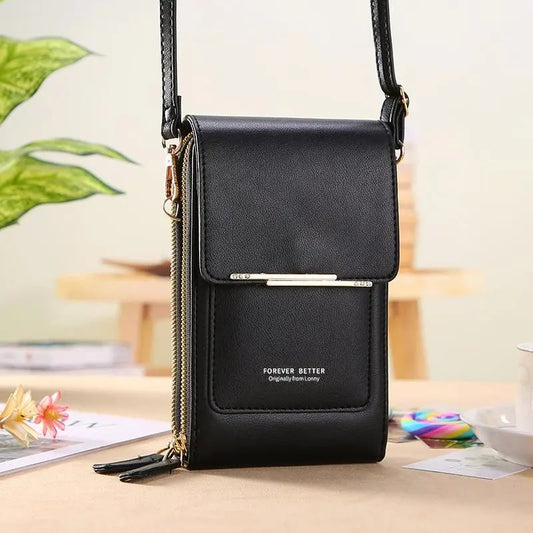 🏆Last Day Promotion-50% OFF👜📱Simple And Elegant Women's Touchscreen Crossbody Phone Wallet