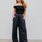🔥LAST DAY SALE- ONLY £13.99!!⚡80K+ SOLD!💝Women's High Elastic Wide Leg Pants with Pocket