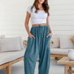 💥Best Seller-60% OFF☀️Women's Linen Wide Leg Pants with Pockets