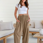 💥Best Seller-60% OFF☀️Women's Linen Wide Leg Pants with Pockets