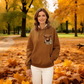 🎅CHRISTMAS SALE 50% OFF!!🎁🐄Cute Highland Cow Cozy Fleece-Lined Hooded Sweatshirt🦬
