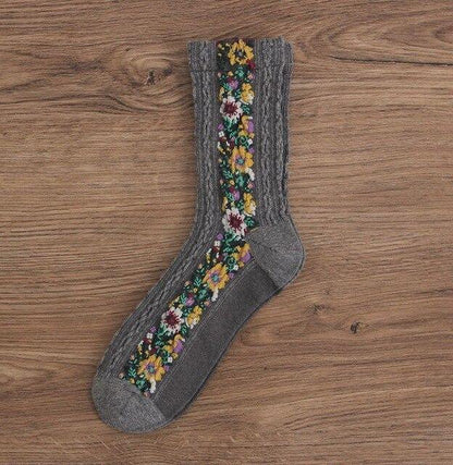 🌸Buy More Get More🌸Vintage Floral Cotton Socks