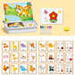 🤩🏆Magnetic Puzzles Face Dress Up Travel Game Double Side Preschool Educational Learning Toy for Kids