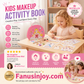 👑LAST DAY SALE 60% Off ✨ Princess Paper Makeup & Diamond Art Craft Kit🎨Mess-Free Paper Play, Realistic Fun for Girls